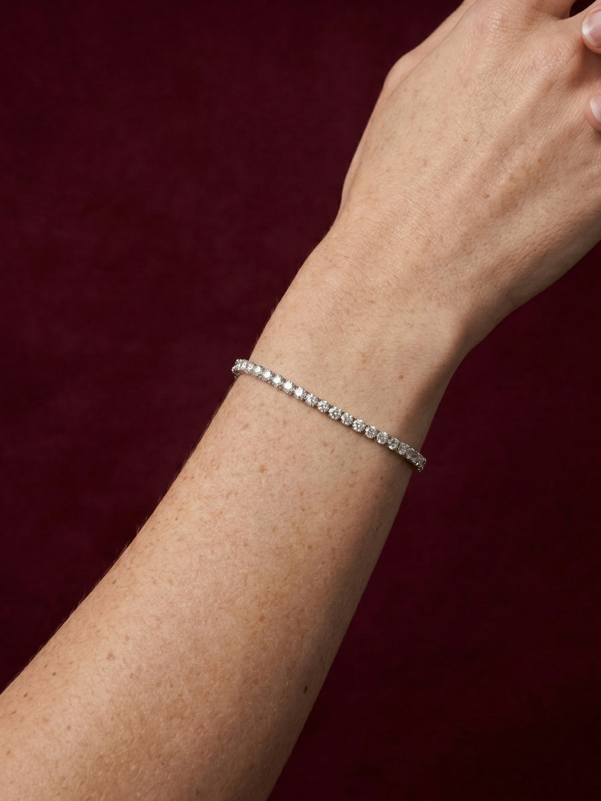 Classic Tennis Bracelet 2mm in 925 sterling silver — STAUDENMANN