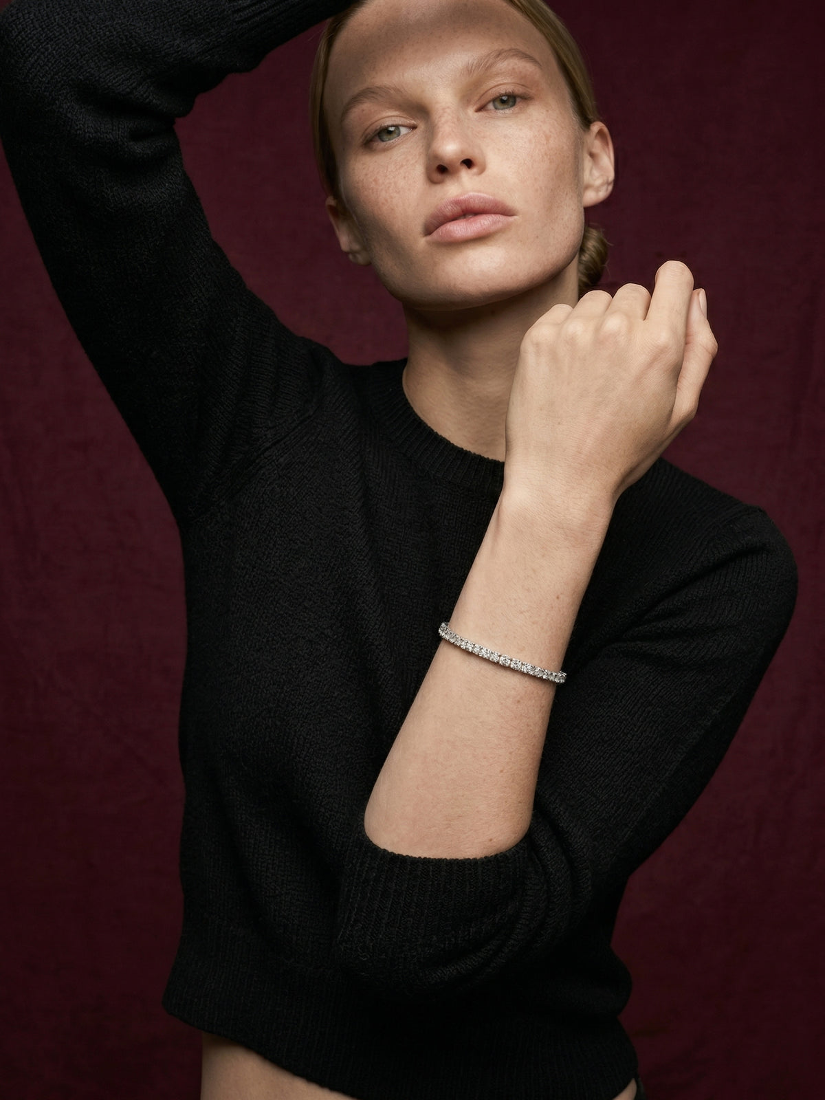 Classic Tennis Bracelet 3mm in 925 sterling silver — STAUDENMANN