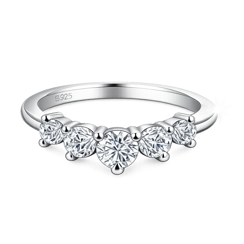 2-4mm Romance V Ring in 925 sterling silver — STAUDENMANN
