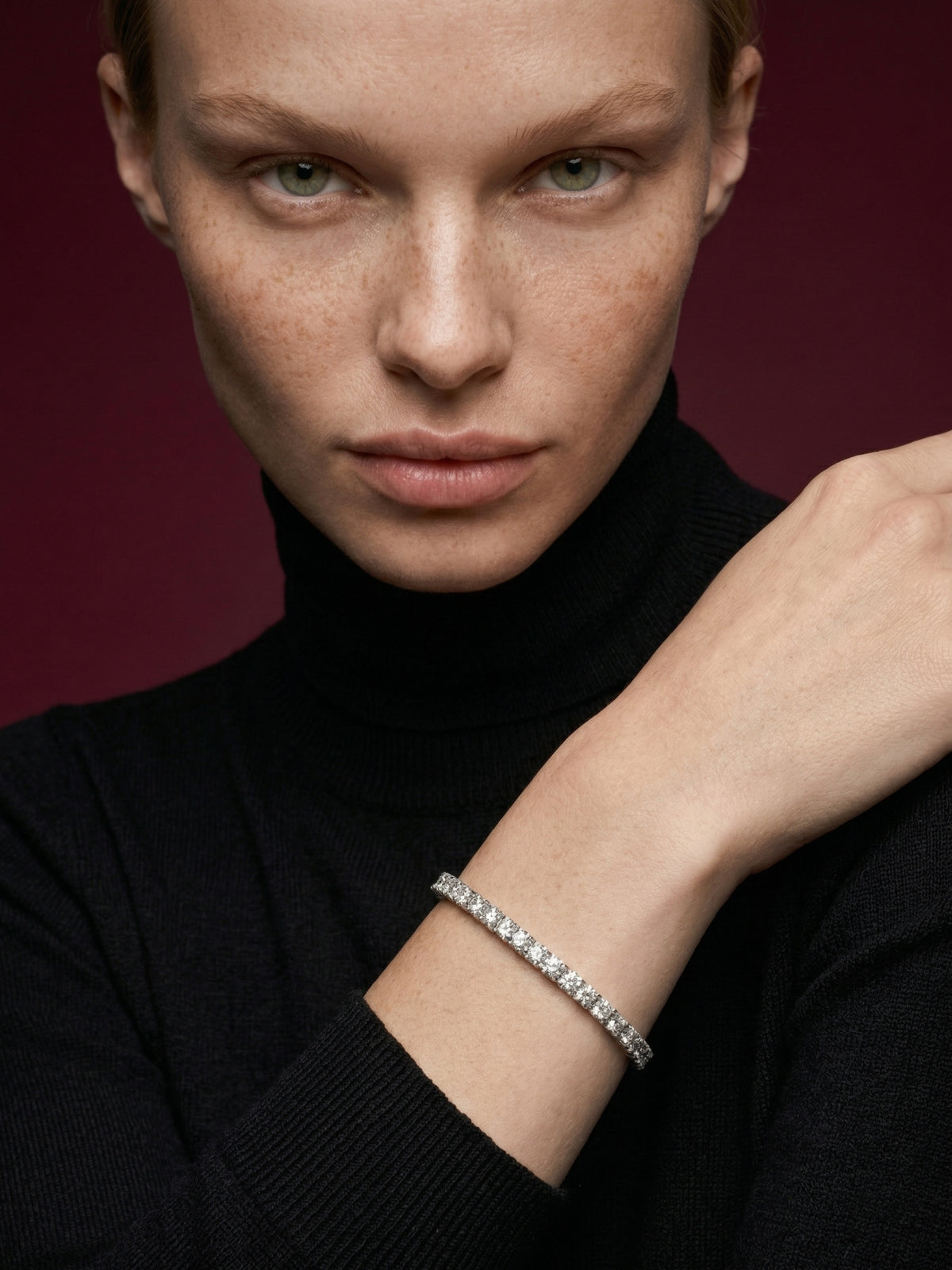 Classic Tennis Bracelet 4mm in 925 sterling silver — STAUDENMANN