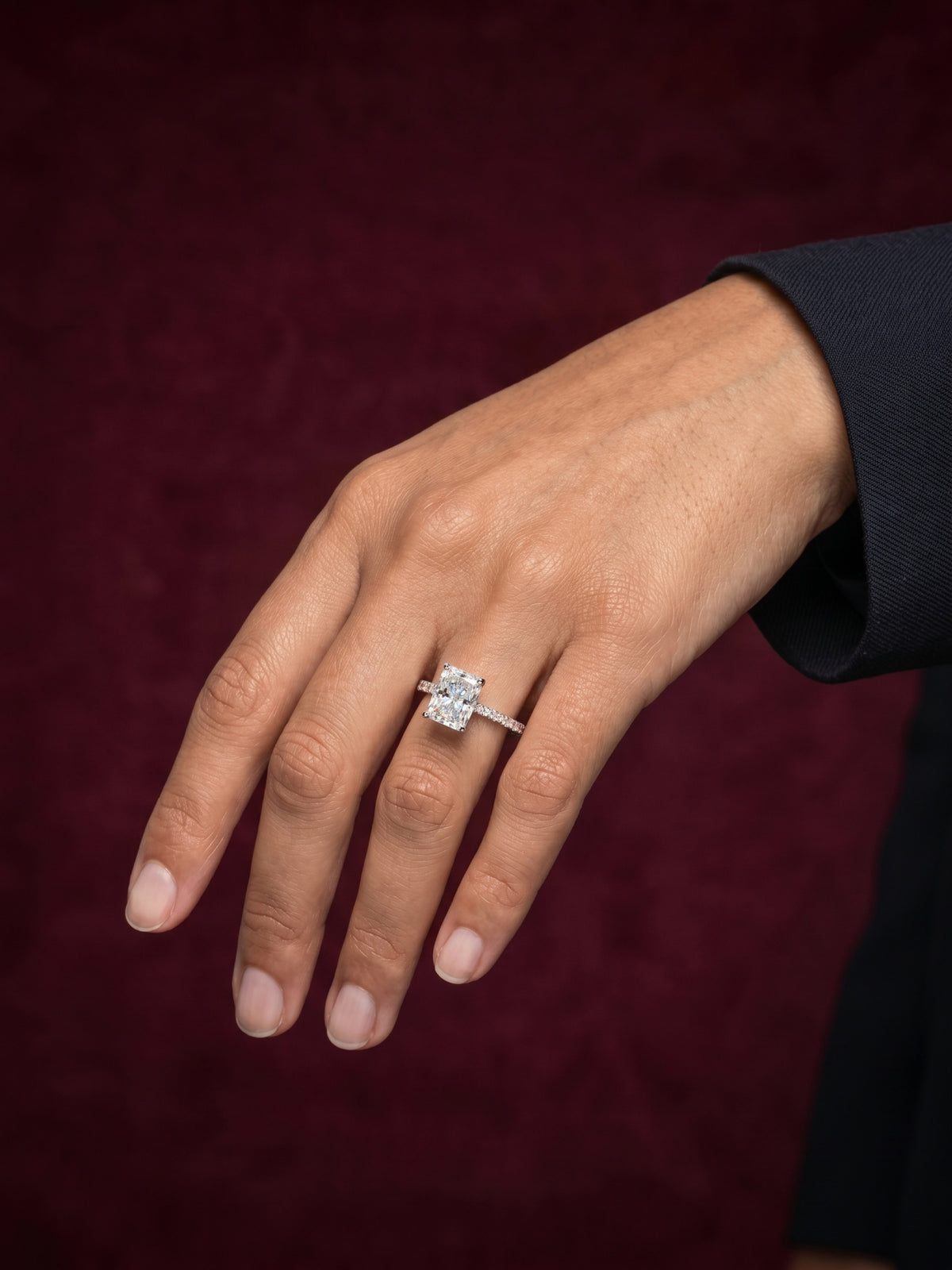 3ct Prestige Solitaire Ring in 925 sterling silver — STAUDENMANN