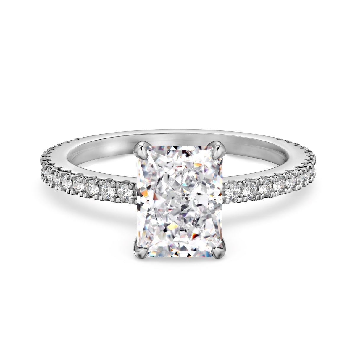 3ct Prestige Solitaire Ring in 925 sterling silver — STAUDENMANN