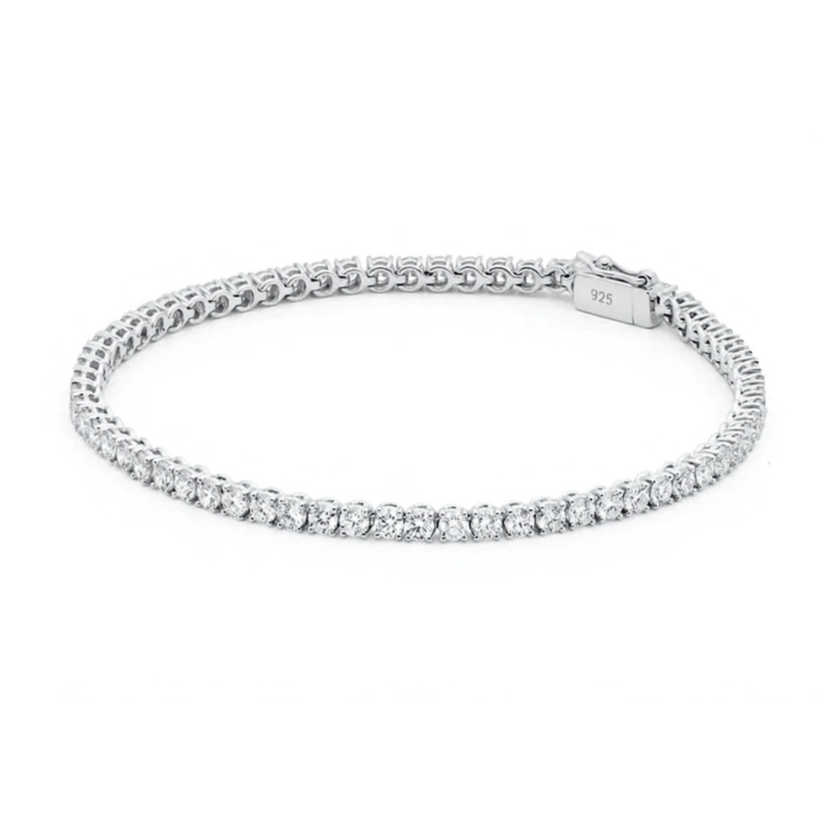 Classic Tennis Bracelet 2mm in 925 sterling silver — STAUDENMANN