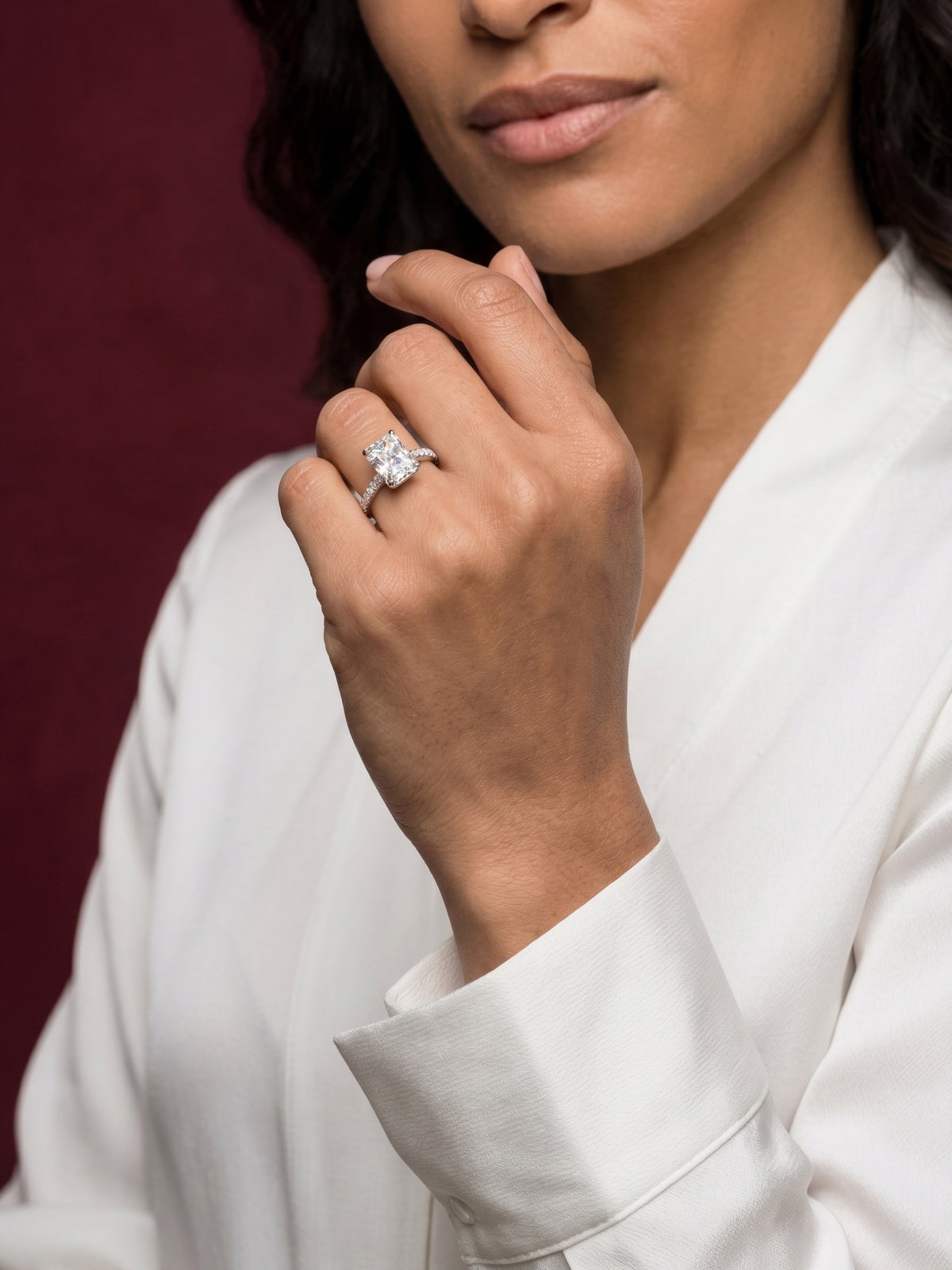 3ct Prestige Solitaire Ring in 925 sterling silver — STAUDENMANN