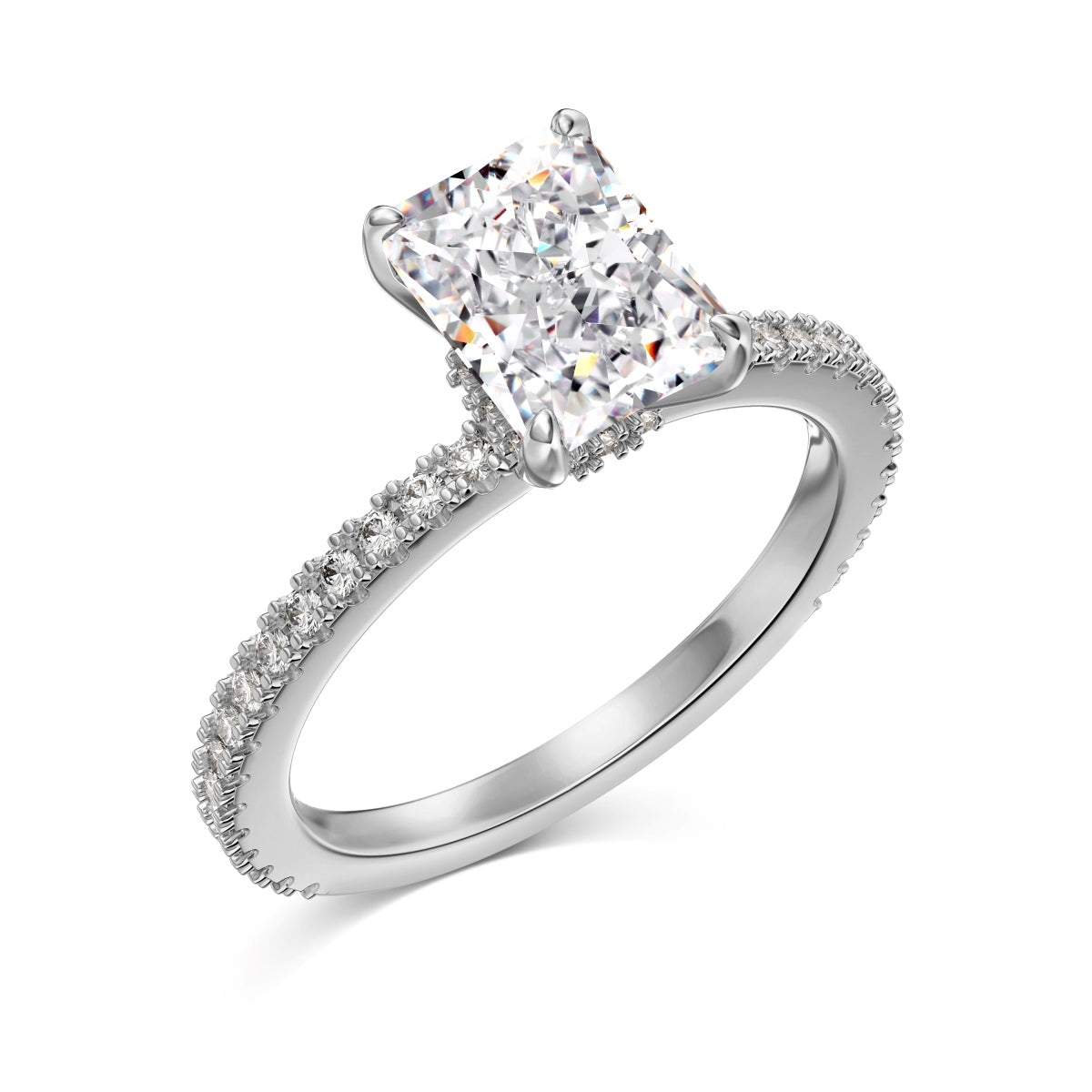 3ct Prestige Solitaire Ring in 925 sterling silver — STAUDENMANN