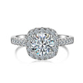 1.2ct Prestige Halo Ring in 925 sterling silver — STAUDENMANN