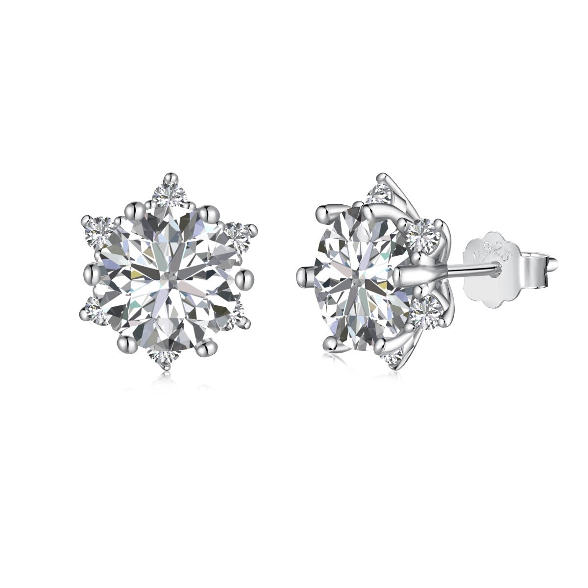 Maison Fleur Earrings in 925 sterling silver — STAUDENMANN