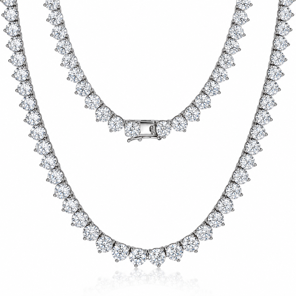 Brilliance Moissanite Tennis Necklace